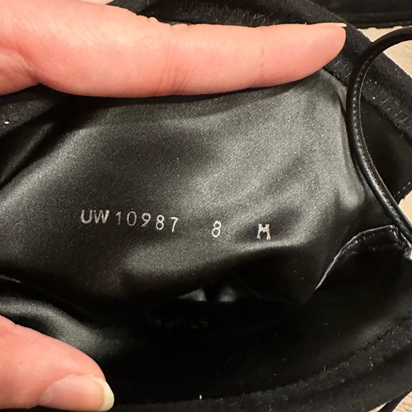 Stuart Weitzman Lowland Suede Over-the-knee Boots - Picture 7 of 9